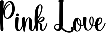 Pink Love Font