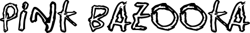 Pink Bazooka Font