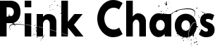Pink Chaos Font