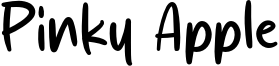 Pinky Apple Font