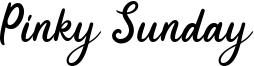 Pinky Sunday Font