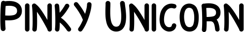 Pinky Unicorn Font