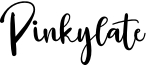 Pinkylate Font