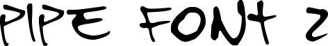Pipe Font 2 Font