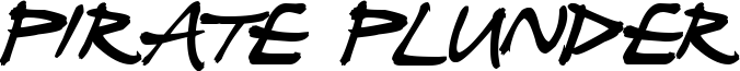 Pirate Plunder Font