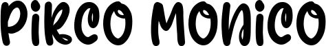 Pirco Monico Font