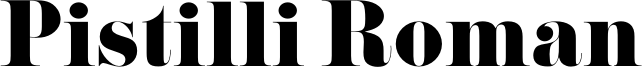 Pistilli Roman Font