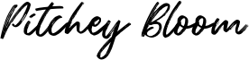 Pitchey Bloom Font