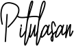 Pitulasan Font
