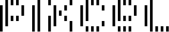 Pixcel-VerticalScan.ttf