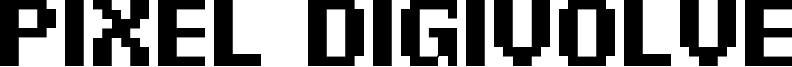 Pixel Digivolve Font