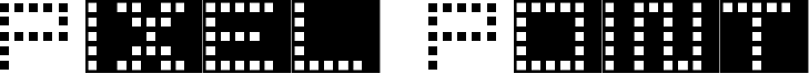 Pixel Point Font