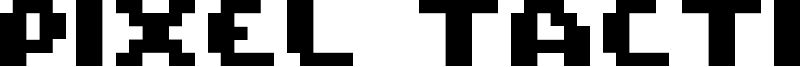 Pixel Tactical Font