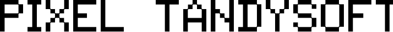 Pixel Tandysoft Font