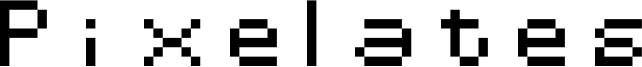 Pixelates Font