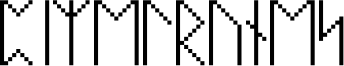 PixelRunes Font