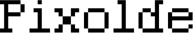 Pixolde Font