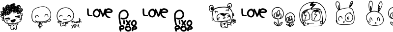 Pixopop Roughcut Font
