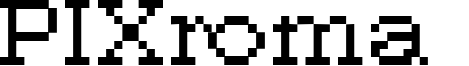 PIXroma_8 Font