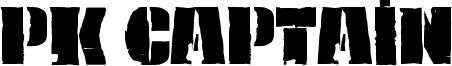 PK Captain Font