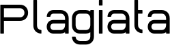 Plagiata Font