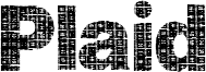 Plaid Font