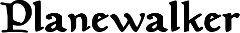 Planewalker Bold.otf