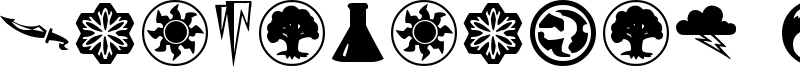 Planewalker Dings Font