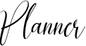 Planner Font