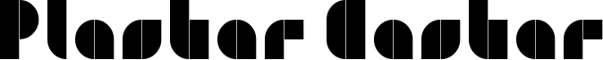 Plaster Caster Font