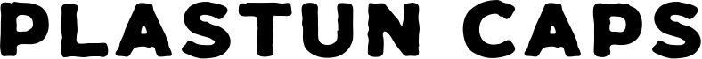 Plastun Caps Font
