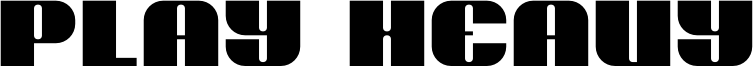 Play Heavy Font
