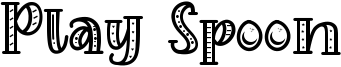 Play Spoon Font