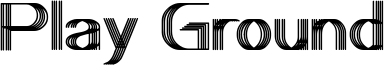 Play Ground Font