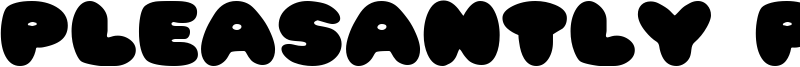 Pleasantly Plump Font