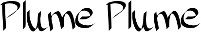 Plume Plume Font