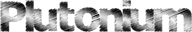 Plutonium Font