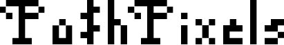 Po$h Pixels Font