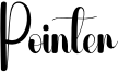 Pointer Font