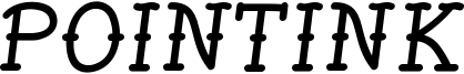 Pointink Font