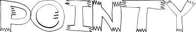Pointy Font