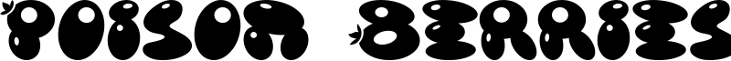 Poison Berries Font