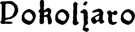 Pokoljaro Font