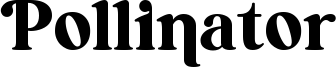 Pollinator Font