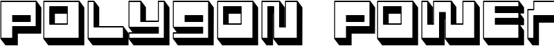 Polygon Power Font