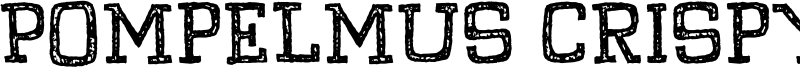 Pompelmus Crispy Font