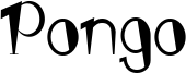 Pongo Font