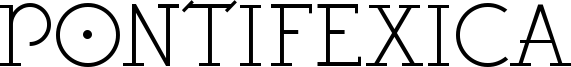 Pontifexica Font
