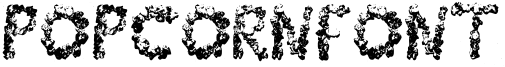 PopCornFont Font