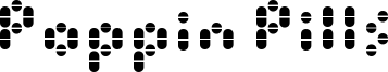 Poppin Pills Font